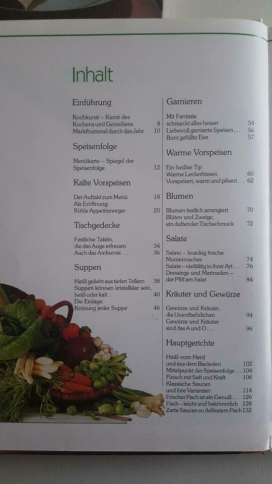 Kochbuch Kochen mit Phantasie in Großenseebach