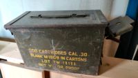 Military Ammo Box  Patronen 600 Cartridges Black M1909 in cartons Hessen - Gießen Vorschau