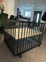 Babybett Gitterbett Laufstall schwarz Bayern - Augsburg Vorschau