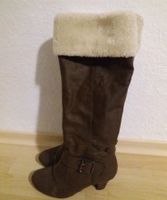 Stiefel braun warm Fell 38/39 Absatz  Herbst Mode Hessen - Baunatal Vorschau