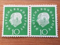 BRIEFMARKEN POSTFRISCH HEUSS III WAAG. PAAR BUND MI-NR 303 Hessen - Münzenberg Vorschau