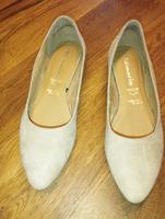 Ballerina taupe/beige Gr. 39 von Tamaris Sachsen-Anhalt - Halle Vorschau