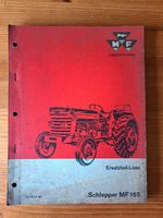 Massey Ferguson original MF 165 Ersatzteilliste Kreis Ostholstein - Schönwalde Vorschau