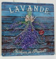 Blechschild Blumen Lavende Provence Shabby NEU Niedersachsen - Bissendorf Vorschau