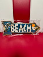 Blechschild Beach Strand maritim Blech Schild Vintage wandschild Häfen - Bremerhaven Vorschau