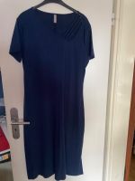 Kleid mit kurzen Ärmeln Gr. XL in blau Hessen - Seeheim-Jugenheim Vorschau