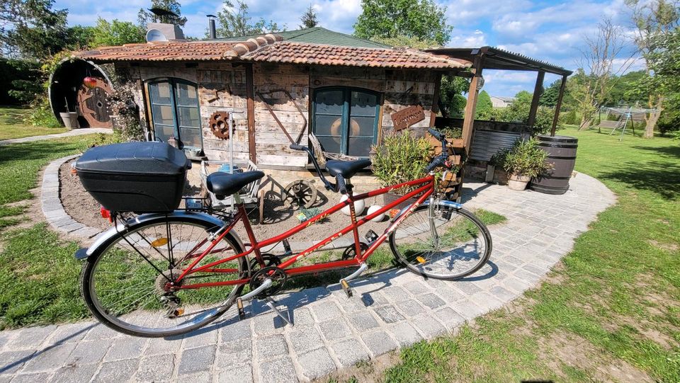 Tandem-Fahrrad in Buhlendorf