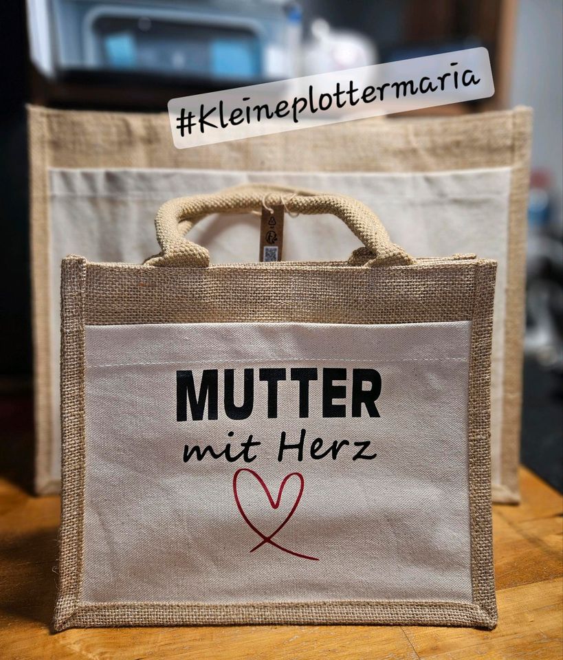 Tasche Jutebeutel Geschenk Personalisiert in Viersen