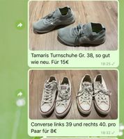 Damenschuhe Nike Adidas Converse Tamaris 38-40 Bayern - Neunkirchen a. Brand Vorschau