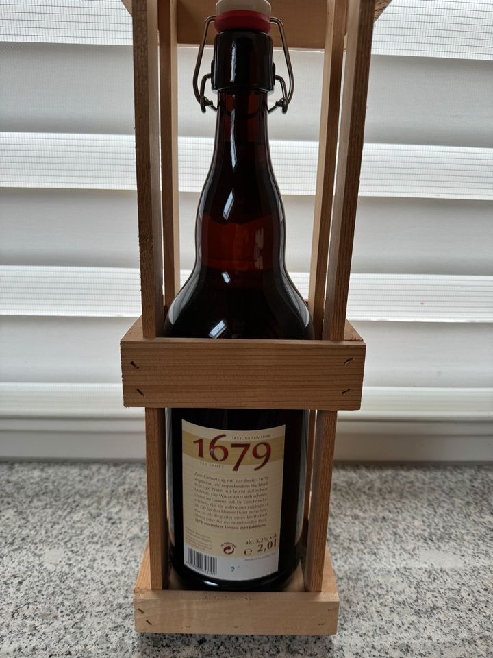 Eichbaum 330 Jahre Jubiläumsflasche Deko in Gau-Algesheim