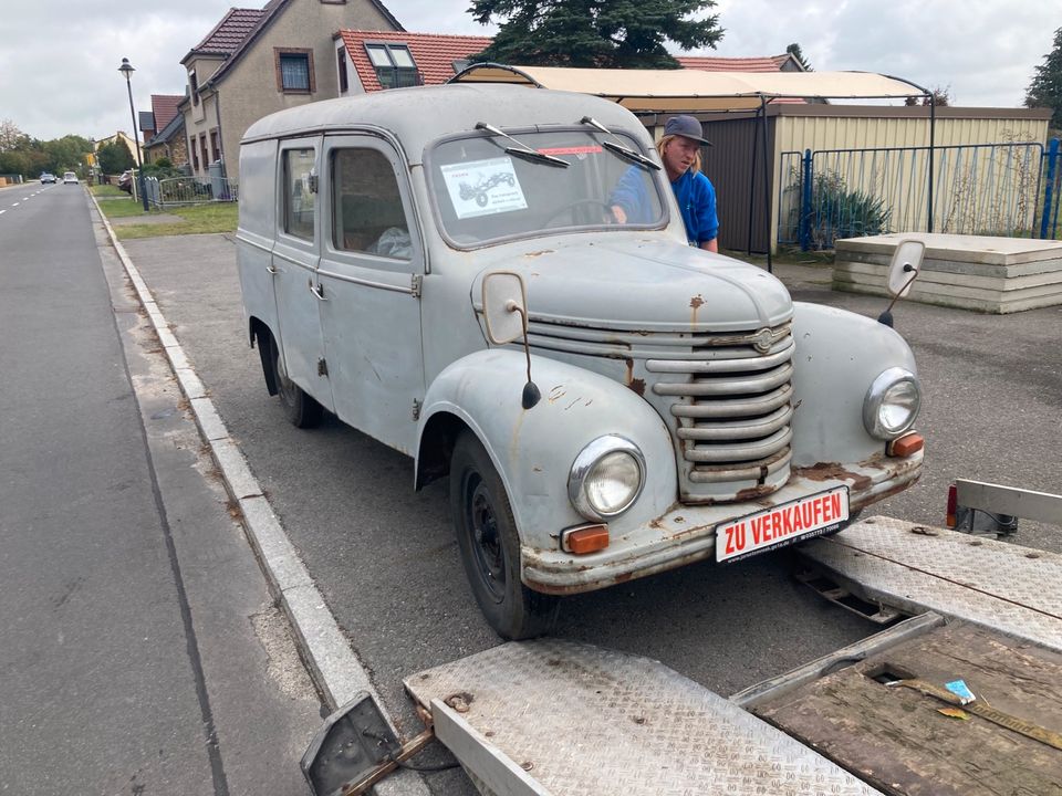 Framo Kombi / Halb Kastenwagen Fensterbus in Krauschwitz