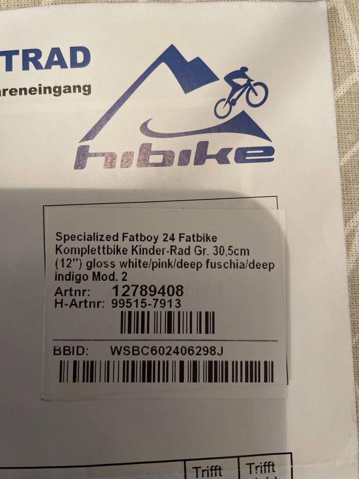 Fatbike Specialized Fatboy 24“ in Angermünde