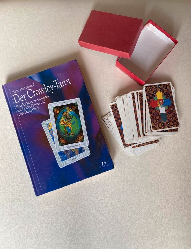 Tarot Set mit Karten, Spiegel der Seele + Crowley Tarot in Köln