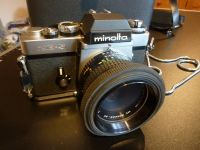 Minolta XE-5 Kamera mit Normal-, Zoom und Weitwinkelobjektiv Schleswig-Holstein - Fockbek Vorschau