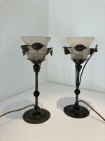 extravagante Tischlampen, Nachttischlampen mit Glas und Metallfuß Bayern - Anzing Vorschau