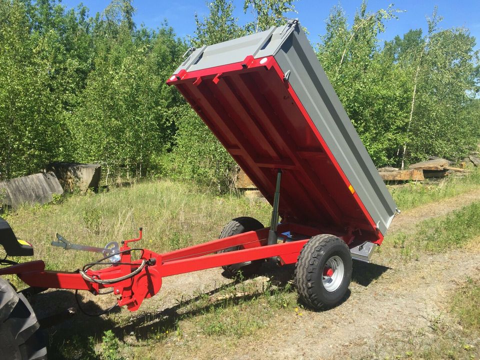 KRÜMA! HK2000 Einachs Kippanhänger Kipper 2,0 t Traktor Schlepper in Waltershausen