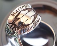 Harley Davidson Medaillon B & S Siegel Edelstahl Ring 8-14 NEU Niedersachsen - Aschendorf Stadt Papenburg Vorschau