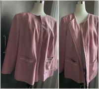 Helena Vera Mantel Jacke in Altrosa Wildleder Bremen - Oberneuland Vorschau