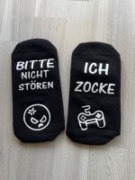 Socken Bitte nicht stören, ich zocke NEU gaming Socken schwarz Bayern - Weiden (Oberpfalz) Vorschau