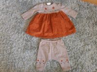 2er Set Beige/Rost gestreift "next" Katzen Kleid + Leggings 50-56 Bayern - Würzburg Vorschau