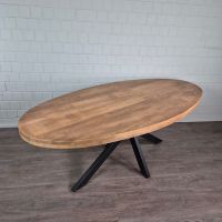 24737 Esstisch Tisch Teakholz Oval 2,10 m x 1,00 m Niedersachsen - Nordhorn Vorschau