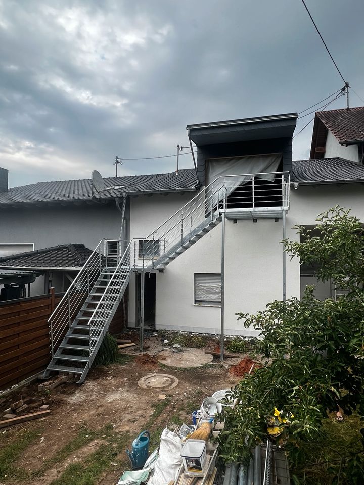 Terrassen, Balkone, Podeste, Metalltreppen, Außentreppen. in Hamburg