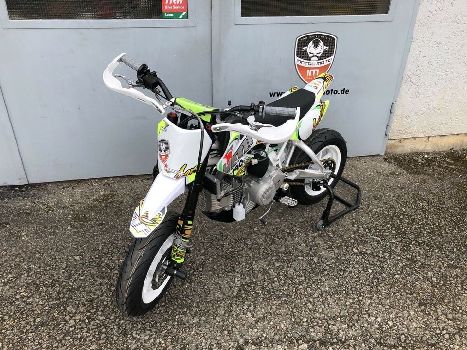 Pitbike IMR 190 Modell 2024 **NEU** mit schwarzen Rahmen mit PMT in Heldenstein