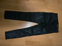 26/28 HOSE DAME SKINNY SCHWARZ GLANZ/LEDER OPTIK STOFF JEANS Leipzig - Möckern Vorschau