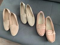 versch. Damen Ballerina Mokkasins rose‘ Leder, grau Gr. 39 top Bayern - Schweinfurt Vorschau