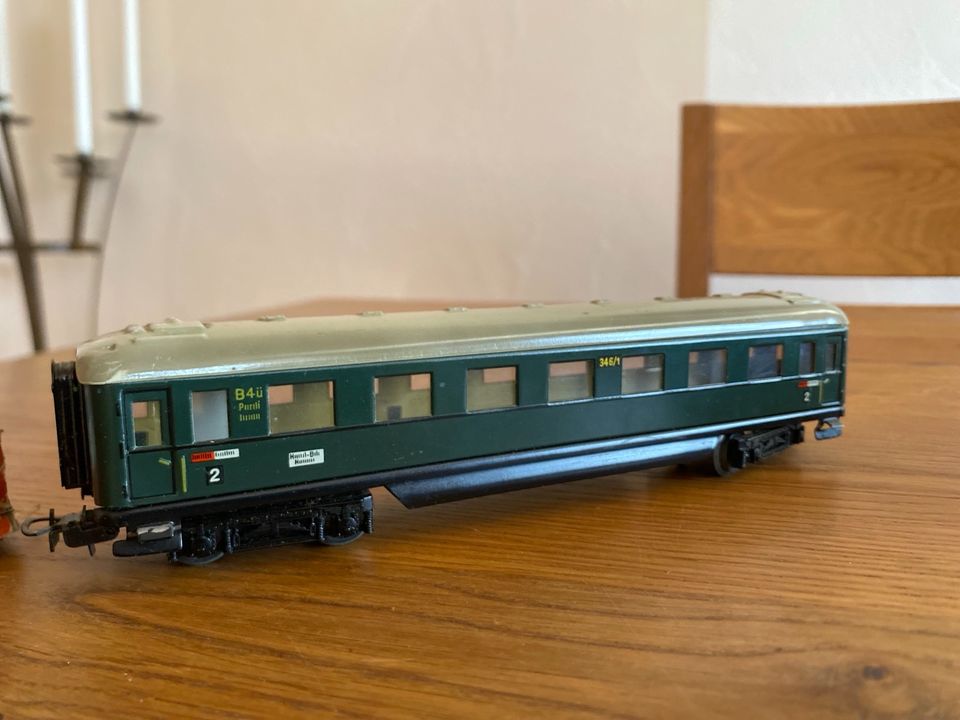 Märklin, 346/1, HO Modelleisenbahn, Personenwagen, Sammler in Mindelheim