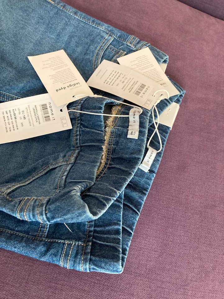 Name it Jeans 140 Doppelpack blau Neu! in Niestetal