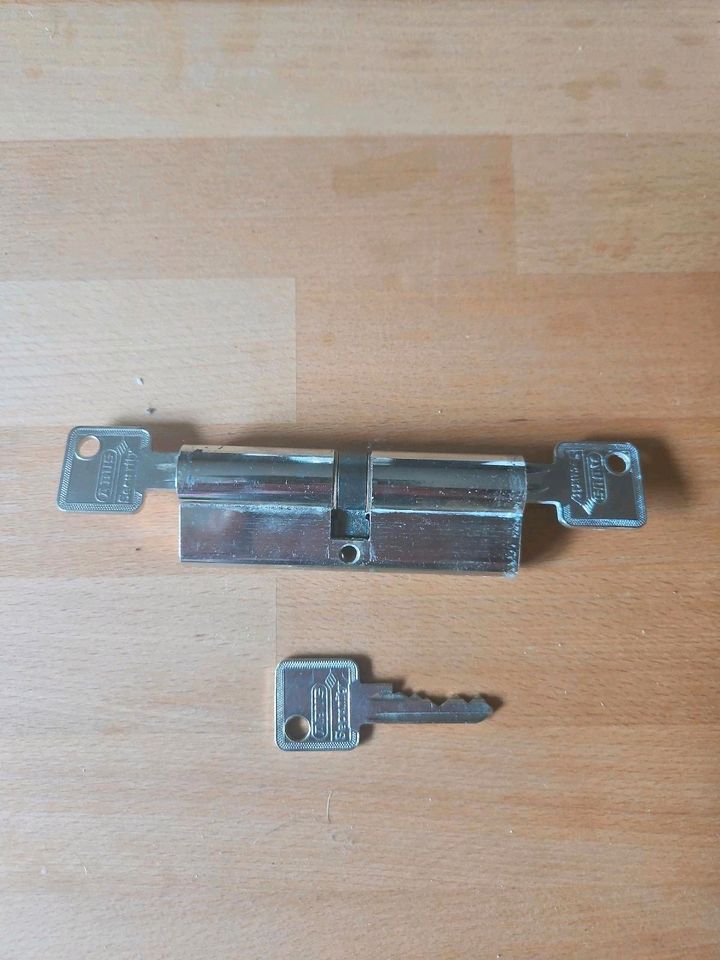 Abus Schließzylinder 45/45 3 Schlüssel in Übersee