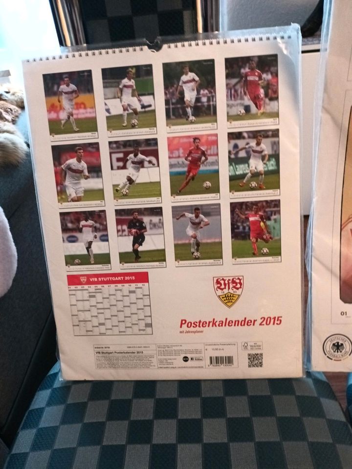 3 Fussballkalender von der Weltmeisterschaft 2015 in Oederan