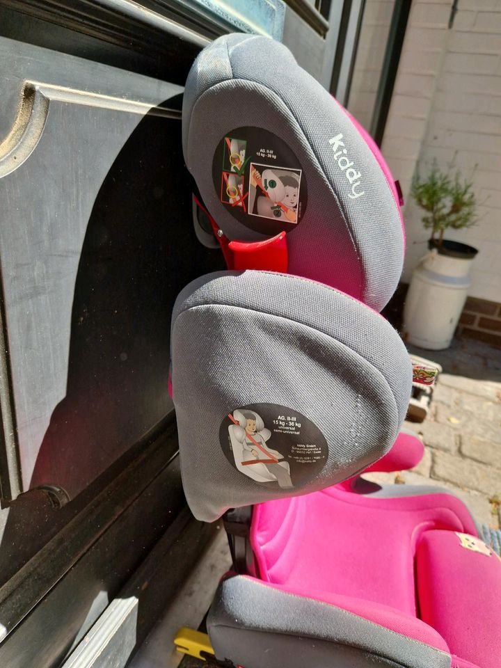 Kiddy Smart Fix Kindersitz mit Isofix, Autositz ab 4 Jahre, in Hamburg