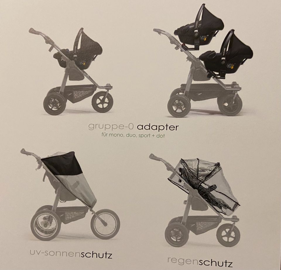 NEU!!! TFK Mono2 Duo2 Zwillinge Geschwister Kinderwagen in Neustadt a. d. Waldnaab