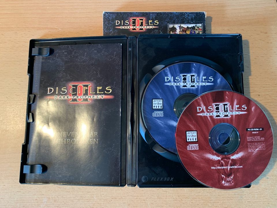 DISCIPLES Dark Prophecy - PC CD ROM in Lage