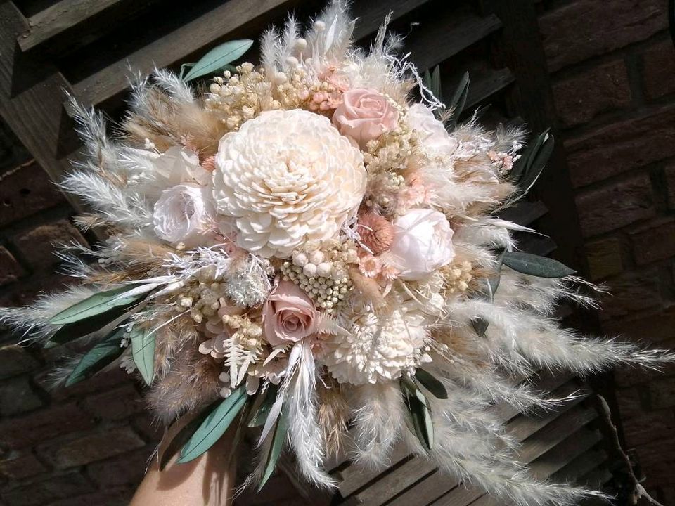 Trockenblumen Strauß, Brautstrauß, Hochzeit, Boho, Handmade in Beelitz