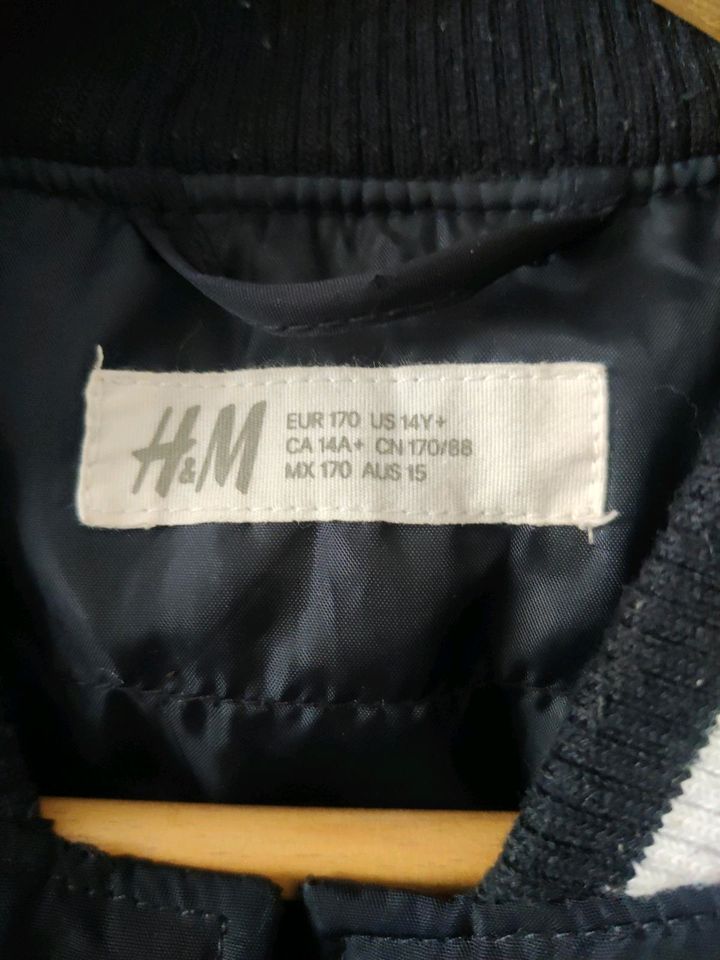 H&M Jacke "NY" - dunkel blau - Größe 170 in Enger