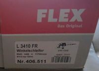 FLEX Winkelschleifer L3410 FR - 406.511 - 1400 Watt incl.Versand Nordrhein-Westfalen - Gladbeck Vorschau