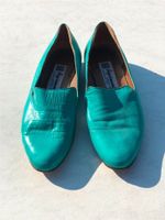 Wunderschöne Vintage Halbschuhe Ballerinas Slipper Edel Echtleder Darß - Prerow Vorschau