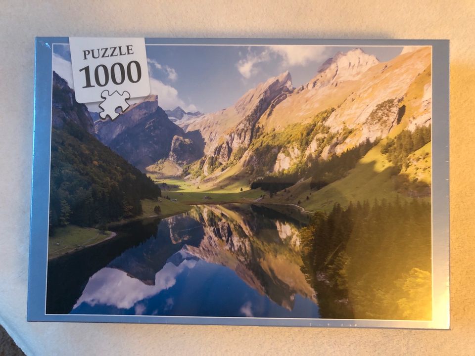 Puzzle, Puzzle 1000 Teile, Landschaft, Berglandschaft, Ostern in Kalkar