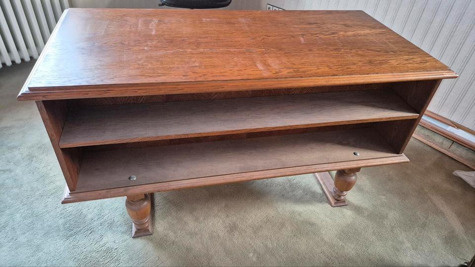 Vintage Schreibtisch und Schrank Retro Holz Shabychick Antik in Herford