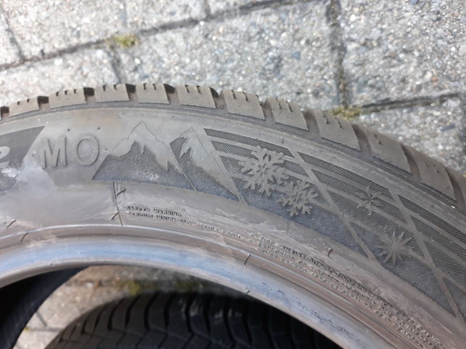 aus 2021! 2x 205/55R17 91H M+S MO Hankook Winterreifen in Wolfsburg