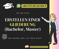 Kurs: Erstellen einer Gliederung (Bachelor, Master, Dissertation) Bayern - Pommersfelden Vorschau