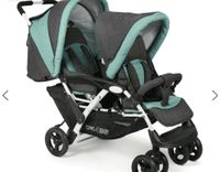 CHIC 4 BABY Geschwisterkinderwagen DUO melange mint Nordrhein-Westfalen - Mülheim (Ruhr) Vorschau