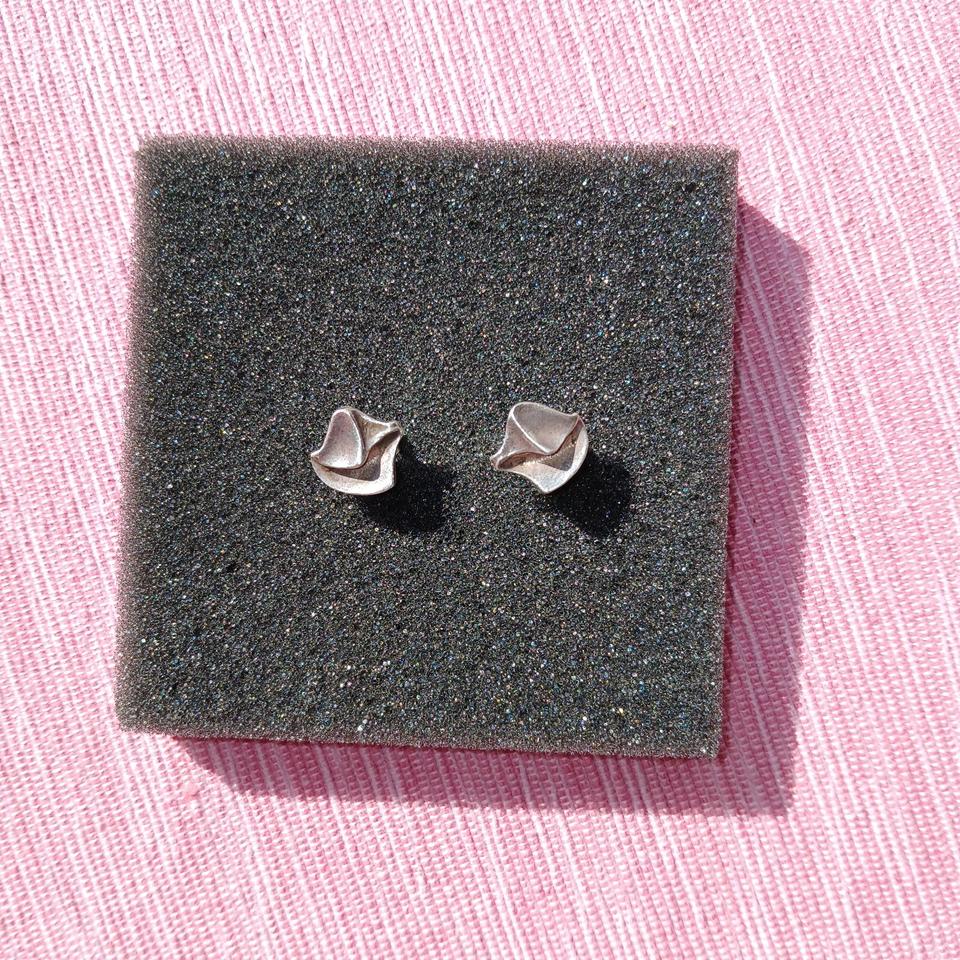 Lapponia Ohrstecker, 925er Silber, Björn Weckström, Schmuck in Ravensburg