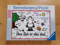 Puzzle Sheepworld 1000 Teile "Ohne dich ist alles doof" Bayern - Truchtlaching Vorschau