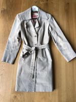 Ledermantel Veloursleder Leder Mantel Review beige Trench Gr. 38 Köln - Mülheim Vorschau