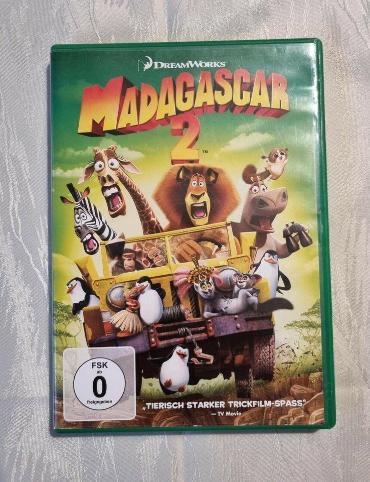 DVD Film Madagascar 2 in Uehrde