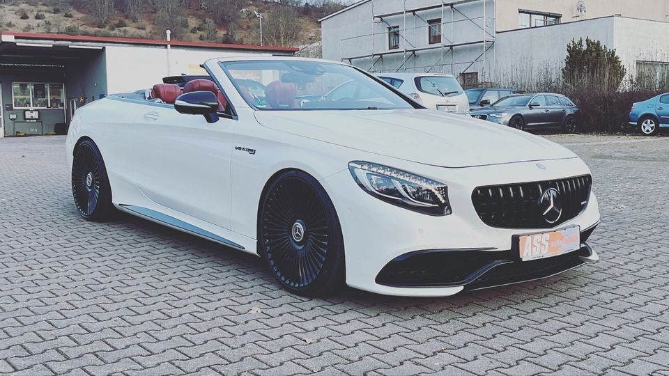 Mercedes Benz S 63AMG-4M+/Swaro/HuD/Burm/360°/SofC/Airsc/Mass/1 in Heidenheim an der Brenz